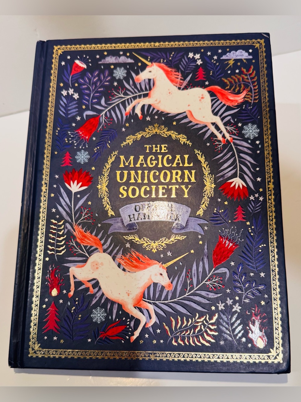 The Magical Unicorn Society Official Handbook Hardcover Book